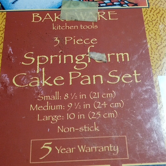 Springform Cake Pan Set - Picture 2 of 2